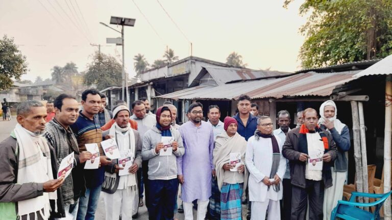 কেশবপুরে উপজেলা পরিষদ নির্বাচনে সম্ভাব্য চেয়ারম্যান প্রার্থী মফিজুর রহমান মফিজের ব্যাপক গণসংযোগ 